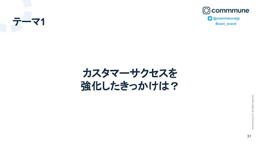 カスタマーサクセスを強化したきっかけは?