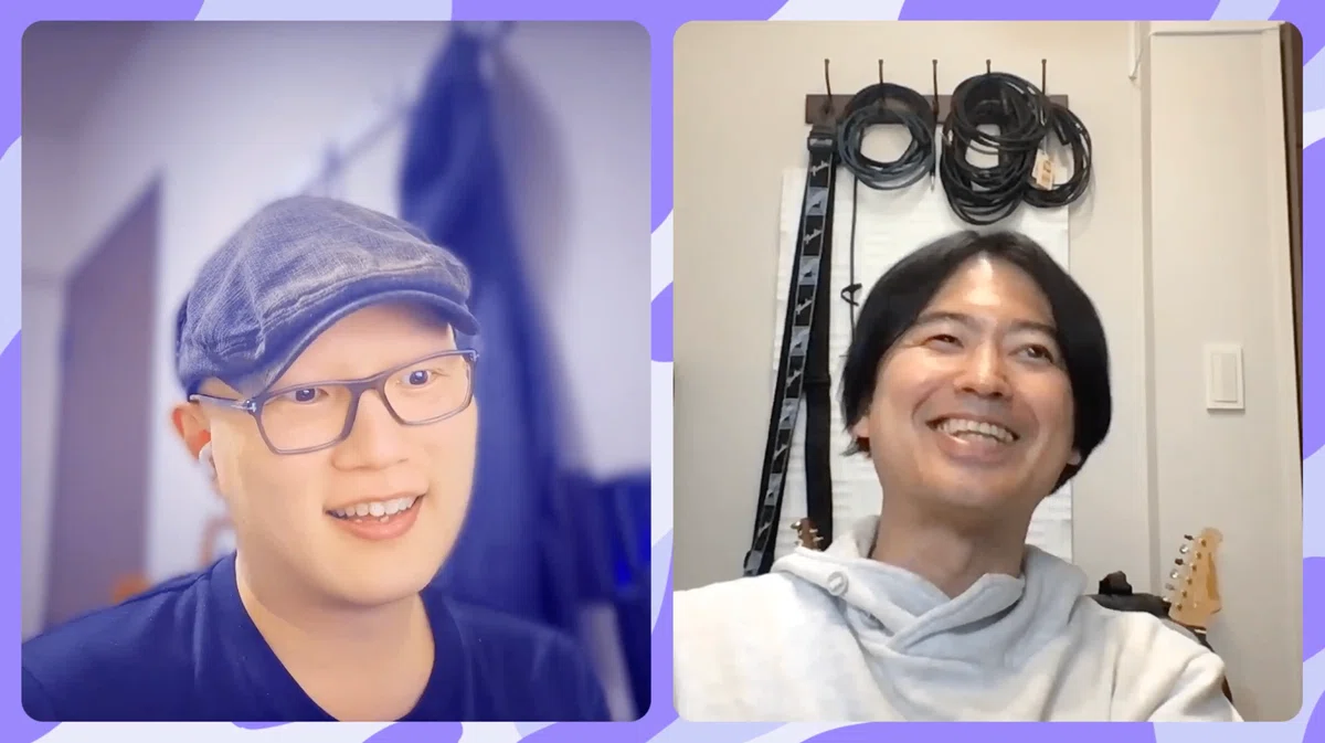 左：黒田悠介　右：宇塚博之さん